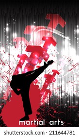 Karate illustration 