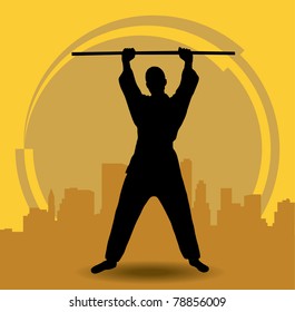 Karate illustration