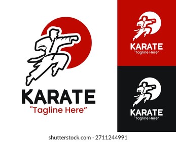 Logo de Karate Classic Dojo Warrior Emblem