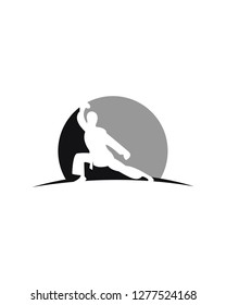 karate logo template