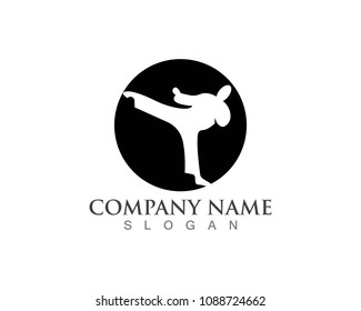 Karate logos icons