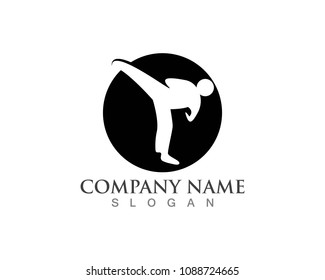 Karate logos icons