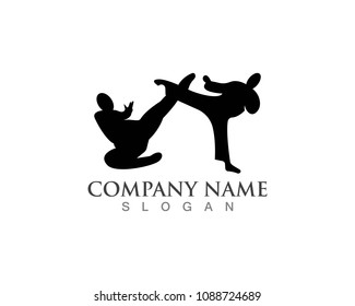 Karate logos icons