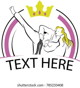 Karate Logotype Fight