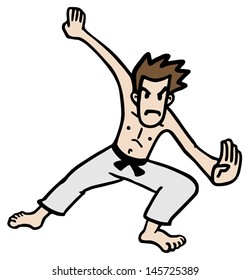 Karate man