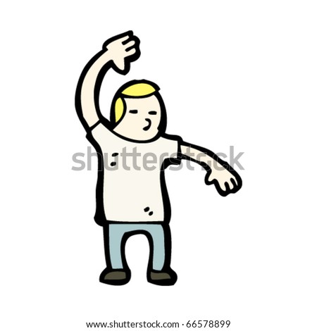 karate man cartoon