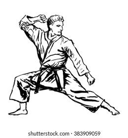 2,073 Karate vector sketch Images, Stock Photos & Vectors | Shutterstock