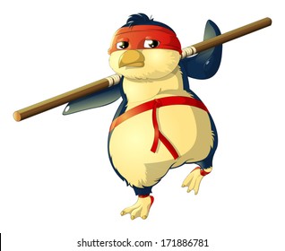 karate pinguin