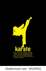 Karate poster