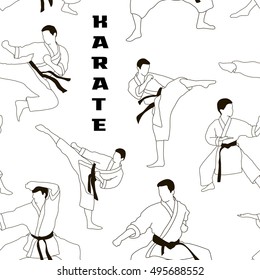 Karate set pattern