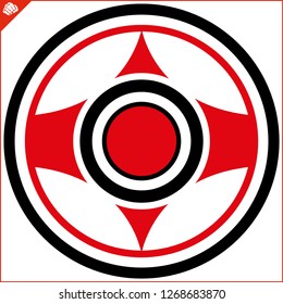 Karate simbol emblem.