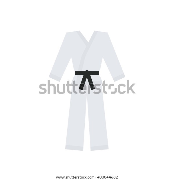 Karate Suit Icon Vector Illustration Stock Vector (Royalty Free ...