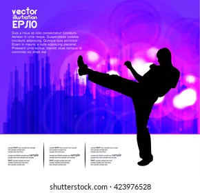 Karate vector