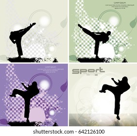 Karate, vector