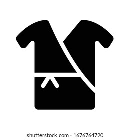 karate vector glyph flat icon 
