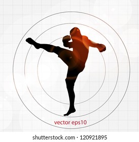 Karate vector illustration