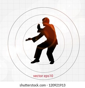 Karate vector illustration