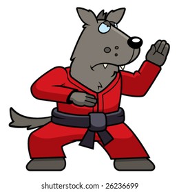 Karate Wolf