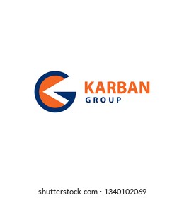 karban group accounting logo vector