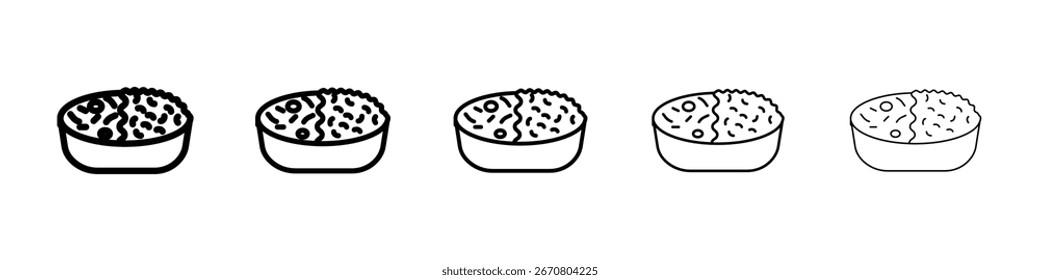 Arte vectorial de icono de Kare raisu Ilustración