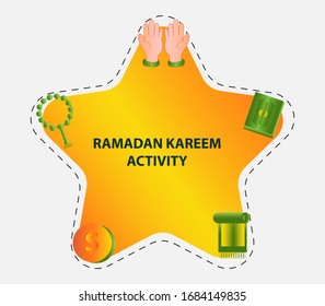 Kareem Ramadan activities that must be done every day. 