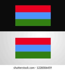Karelia Flag banner design