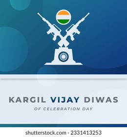 Kargil Vijay Celebration Vector Design Illustration for Background, Poster, Banner, Advertising