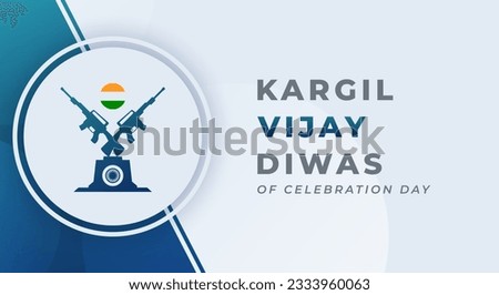 Kargil Vijay Celebration Vector Design Illustration for Background, Poster, Banner, Advertising
