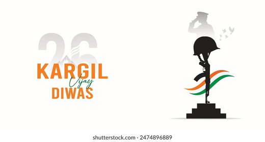  Kargil Vijay Diwas, Banner, Poster, Post, Kargil Vijay Diwas Poster, Social Media Banner, 

