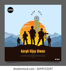 Kargil Vijay Diwas, observado no dia 26 de julho, comemora a vitória da Índia na Guerra de Kargil de 1999.