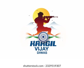 kargil vijay diwas. People remembring and celebrating victory day of indian army