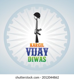 Kargil Vijay Diwas Kargil victory Day Typography 