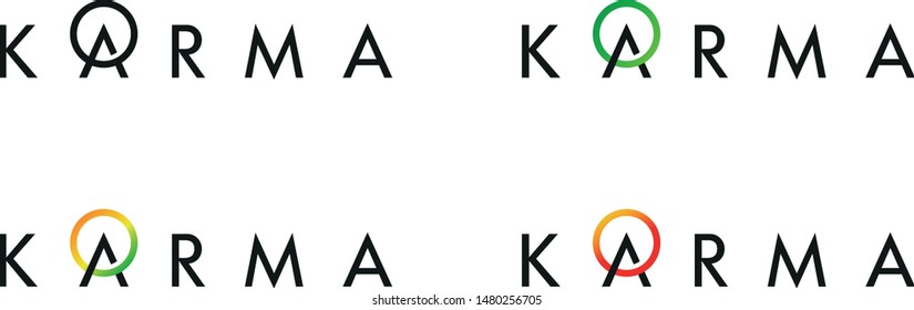 Karma Logo Vector Symbol Art