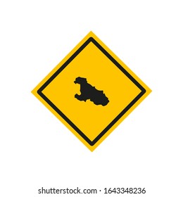 Karnali region map in Nepal