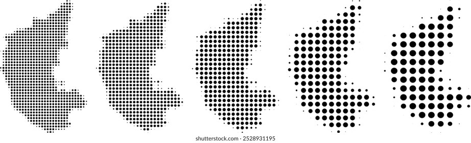 Karnataka Map halftone in different sizes.eps
