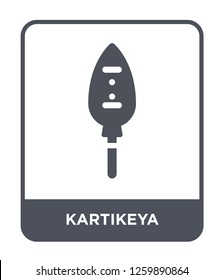 kartikeya icon vector on white background, kartikeya trendy filled icons from India and holi collection, kartikeya simple element illustration