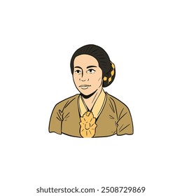 Kartini adalah seorang pejuang kemerdekaan dan kedukan kaumnya, pada saat itu terutama wanita Jawa.[2] Ia mempunyai tanggal lahir yang sama seperti dr. Radjiman Wedyodiningrat, yakni sama-sama lahir