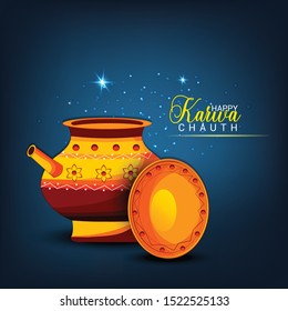 Karva Chauth is a one-day festival celebrated by Hindu women