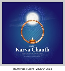 Karwa Chauth é um importante festival hindu, principalmente observado por mulheres casadas na Índia.