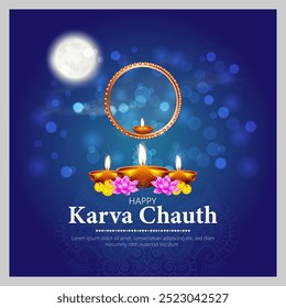 Karwa Chauth é um importante festival hindu, principalmente observado por mulheres casadas na Índia.