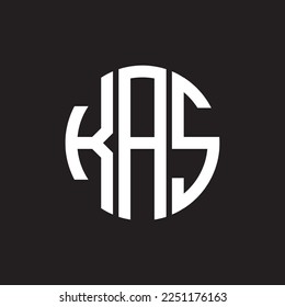 KAS INITIALS CIRCULAR MONOGRAM LOGO