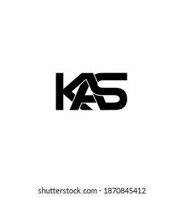 kas letter original monogram logo design