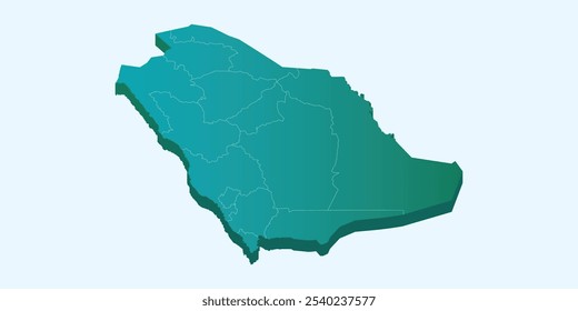 kas Map, Kingdom of Saudi Arabia Map ,stroke, Riyadh, editable stroke, editable line