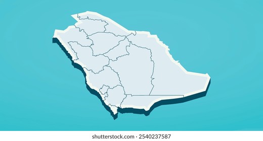 kas Map, Kingdom of Saudi Arabia Map ,stroke, Riyadh, editable stroke, editable line