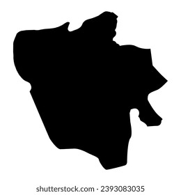 Kasai Oriental province map, administrative division of Democratic Republic of the Congo. Vector illustration.
