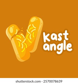 Kastangel is a cookie made from a mixture of cheese. usually served on several major holidays in Indonesia. such as Eid al-Fitr, Christmas and Chinese New Year.