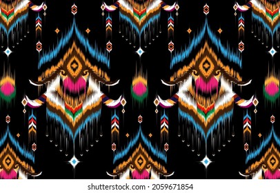 kat Indian seamless pattern design for fabric textile. 
Molde patron abstracts . Aztec, boho, geometric, fabric, 
ethnic, ikat, native, tribal, carpet, mandala, African,
American chevron vector.