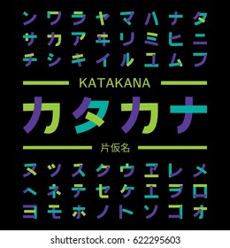 Katakana - Japanese Alphabet