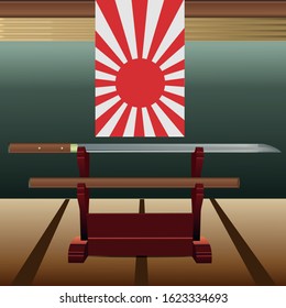 Katana Japan Samurai sword niponic