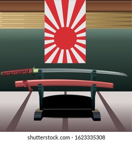 Katana Japan Samurai sword niponic